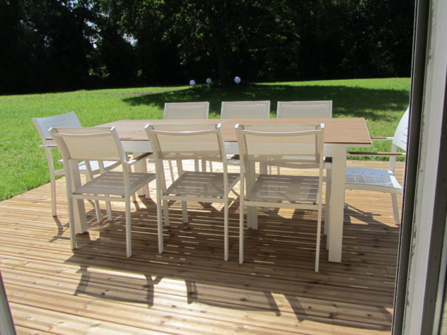 Le Manoir de Pleac Le Manoir de Pléac - Grand Gîte - Terrasse (01)